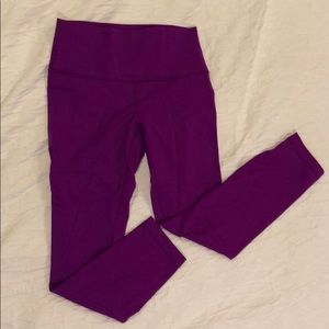 Lululemon Wunder Under pants, size 8
